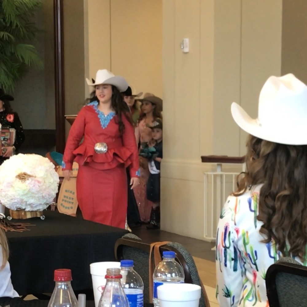 Rodeo queen dress